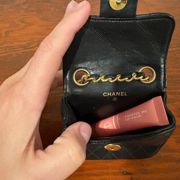 Chanel Vintage Matelassé Quilted Micro Mini Flap Bag - Picture 11 of 14